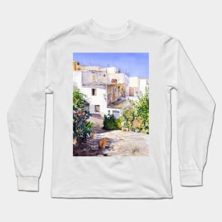 Calle de Ragol - A street in Ragol Long Sleeve T-Shirt